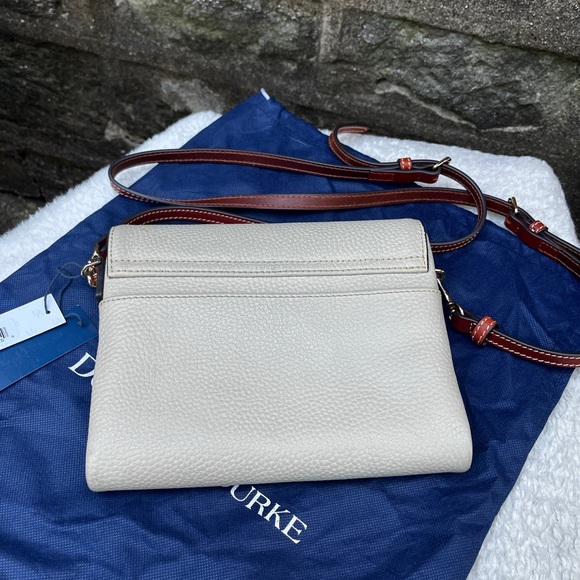 Dooney & Bourke Hunter Crossbody Bag in Bone - Picture 2 of 6